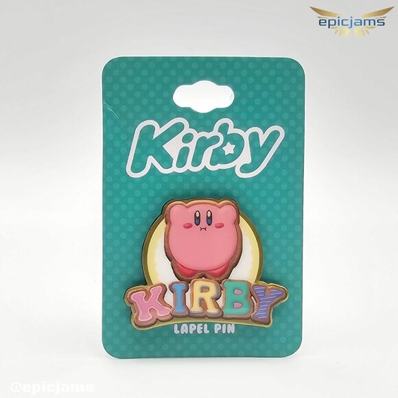 Nintendo Kirby Name Enamel Pin - Picture 1 of 1